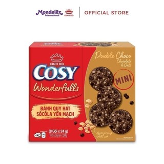 Bánh quy cosy hạt socola yến mạch ( gấp đôi socola) 224g