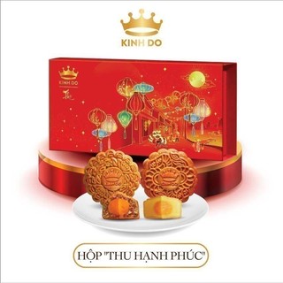 Bánh Trung Thu Kinh Đô hộp 2 bánh "Thu Hạnh Phúc" x 150g