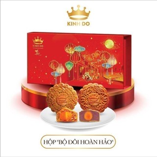 Bánh Trung Thu Kinh Đô hộp 2 bánh "Bộ Đôi Hoàn Hảo" x 230g