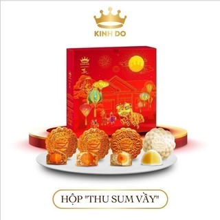 Bánh Trung Thu Kinh Đô hộp 4 bánh "Thu Sum Vầy" x 230g