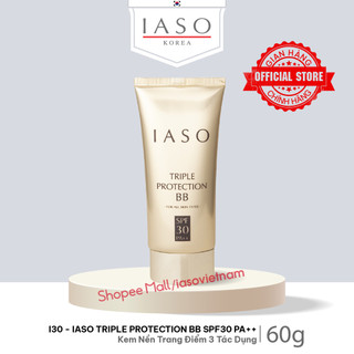 I30 kem nền trang điểm 3 tác dụng iaso triple protection base spf 30 pa++ 60g