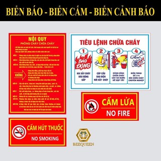 Tiêu lệnh chữa cháy - nội quy chữa cháy - phòng cháy chữa cháy