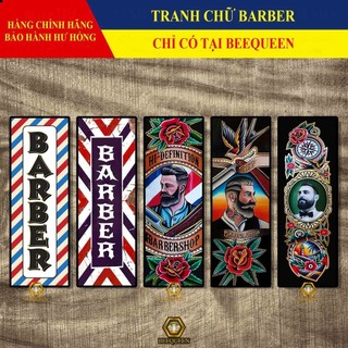 Tranh Trang Trí Quán Tóc - Barber Shop Nghệ Thuật Đường Phố