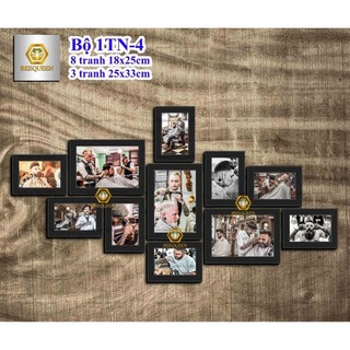 [Album 20 Bộ] Tranh Treo Tường Barber Shop - Tranh Tóc Nam Nữ