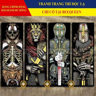 Tranh trang trí tiệm xăm-tattoo, cà phê, trà tranh - phong cách retro, vintage