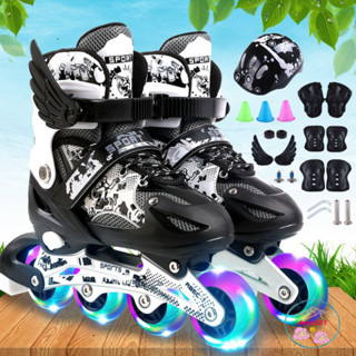   HÀNG ĐÃ VỀ  Giày trượt patin Sport cao cấp phát sáng dành cho trẻ em người lớn có thể điều chỉnh to nhỏ mẫu mới new 202 