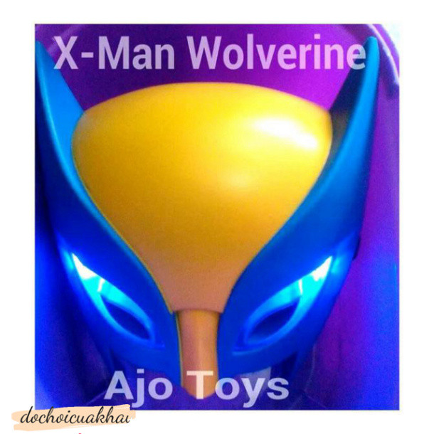 Mặt Nạ Người Sói Wolverine Phát Sáng Trong Avengers X-Man biệt đội siêu anh hùng Iron man, Spider ma
