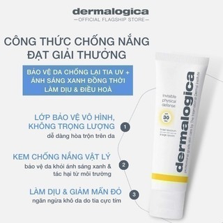 Kem chống nắng vật lý Dermalogica Invisible Physical Defense 50ml