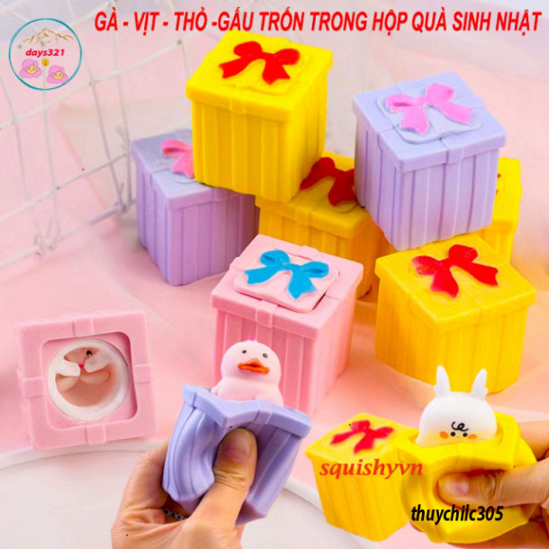 Squishy Con Thú mochi xả stress - Đồ chơi thú mochi squishy