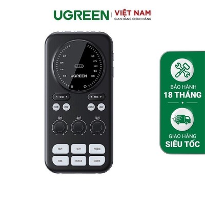 Card âm thanh Ugreen CM426 | Dùng cho Livestream | Hỗ trợ Dolby Digital EX, EAXz | Bảo hành 18 tháng 1 đổi 1 10930