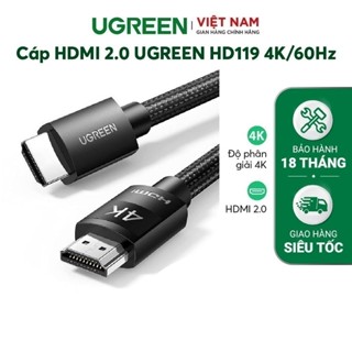 Cáp HDMI 2.0 hỗ trợ 4K UGREEN HD119