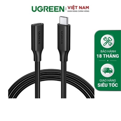 Cáp nối dài Gen 2 USB type C dài 1m UGREEN 10387 - Bảo hành 18 tháng 1 đổi 1