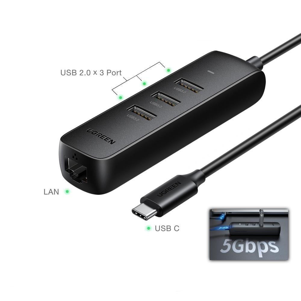 Hub mở rộng 1 cổng ra 4 cổng USB 3.0 UGREEN CM416 - Hàng phân phối chính hãng - Bảo hành 18 tháng 1 đổi 1 10915 10916 | BigBuy360 - bigbuy360.vn