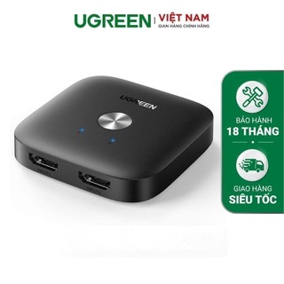 Bộ Chuyển Mạch 2 Chiều HDMI UGREEN CM333 80126 - Hàng phân phối chính hãng