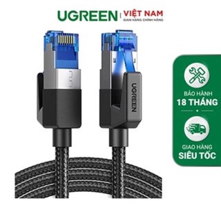 Cáp mạng Cat8 đúc sẵn bọc dù dài 1-5M chính hãng UGREEN NW153