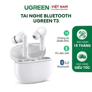 Tai nghe Bluetooth UGREEN TWS WS100/ HiTune T3 | Chống ồn chủ động | Bảo Hành 18 Tháng 1 Đổi 1 80606 90206