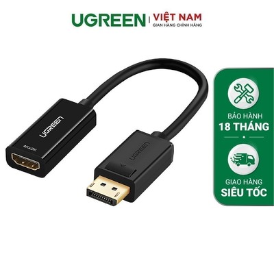 Cáp DisplayPort ra HDMI 4K Cao Cấp UGREEN MM137