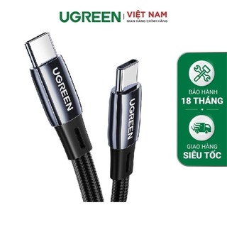 Cáp sạc nhanh USB type C UGREEN US331 Hỗ trợ PD 60W dài 1m 2m - Tương thích điện thoại Xiaomi/Samsung/Macbook/iPad