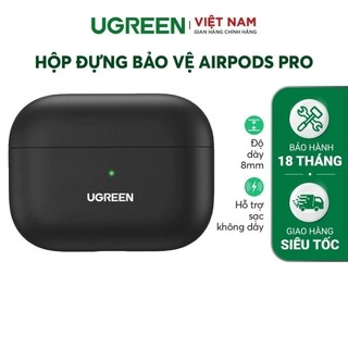 Hộp đựng bảo vệ chuyên dụng cho tai nghe Airpods Pro hỗ trợ sạc dây và không dây UGREEN LP324 80513