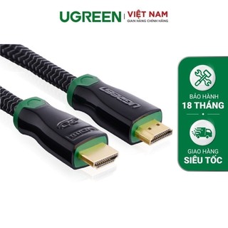 Cáp HDMI High-End 10.2Gbps 19+1 đồng đầu hợp kim độ dài từ 1-12m UGREEN HD126