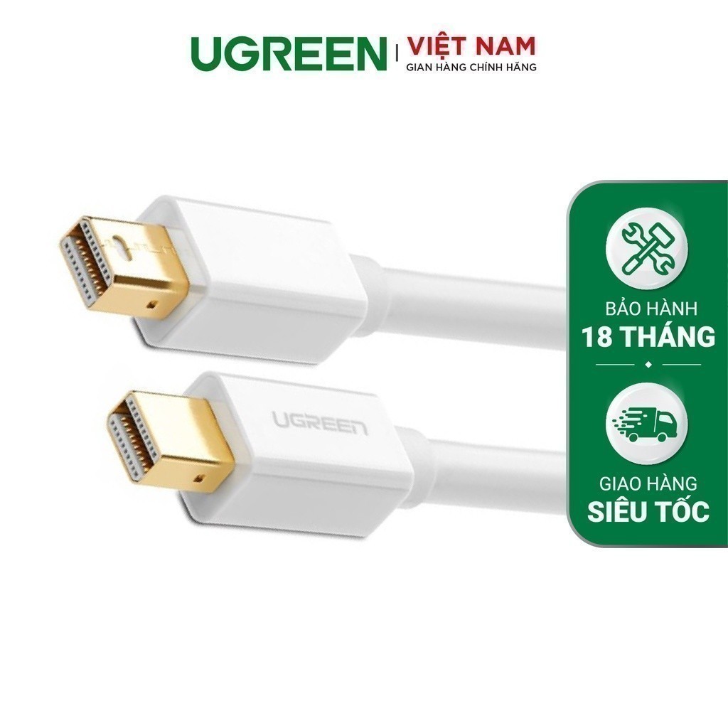Dây mini DisplayPort đực 2 đầu UGREEN MD111