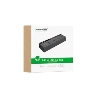Bộ chia Hub USB 3.0 7 cổng UGREEN US219 - Chính hãng - Bảo hành 18 tháng 1 đổi 1 30845 40522