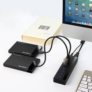 Bộ chia Hub USB 3.0 7 cổng UGREEN US219 - Chính hãng - Bảo hành 18 tháng 1 đổi 1 30845 40522