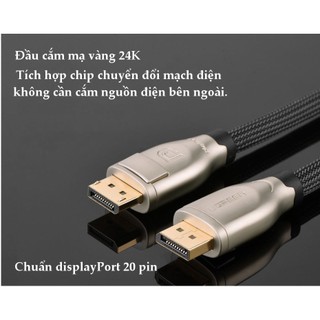 Dây cáp DisplayPort 1.2 UGREEN DP107 - Chính hãng - Bảo hành 18 tháng 1 đổi 1 - 30118 30119 30120