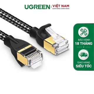 Dây mạng Cat6 2 đầu mạng lan RJ45 kết nối mạng lan từ modem, router đến máy tính, TV NW117 UGREEN