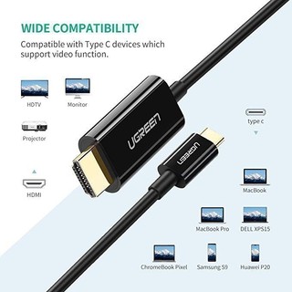 Cáp chuyển đổi USB-C sang HDMI UGREEN MM121