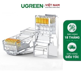 Đầu bấm mạng Cat 6 trong suốt UGREEN NW120 - Bảo hành 18 tháng 1 đổi 1 - 50960 50961 50962