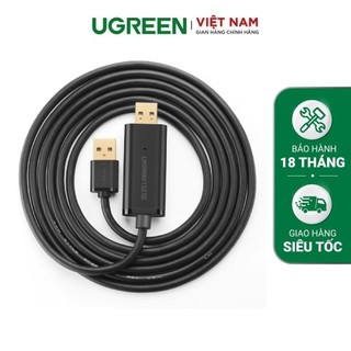 Dây USB 2.0 (Data Link) truyền dữ liệu giữa các máy tính UGREEN US166 - Hàng chính hãng