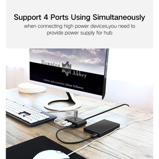 Hub USB 3.0 4 cổng tốc độ 5Gbps UGREEN CR113 - Chính hãng - Bảo hành 18 tháng 1 đổi 1 20282 20283