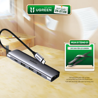 Bộ chuyển đổi đa năng UGREEN CM121 CM212 CM417 cho các thiết bị máy tính điện thoại hỗ trợ USB type C