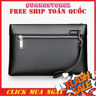 Ví Cầm Tay Nam Đẹp Hàng Hiệu Da PU Cao Cấp Chính Hãng Của Thương Hiệu BARNOROO - Đẳng Cấp Của Doanh Nhân Thành Đạt