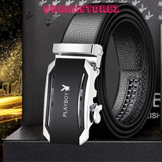 [Dây Lưng] Thắt Lưng Da Nam Hàng Hiệu PLAYBOY Khóa Cài Cao Cấp. Dây Nịt Nam Da Bò 100% Mạ Vàng Nam Tính Chính Hãng GC305