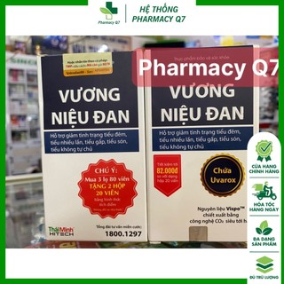 [Chính hãng] Vương Niệu Đan - Hỗ trợ giảm tình trạng tiểu đêm, tiểu nhiều lần, tiểu són, tiểu gấp, tiểu không tự chủ