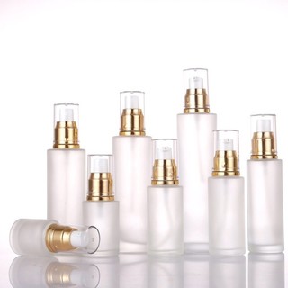 Chai đựng mỹ phẩm dạng xịt giọt bằng thuỷ tinh mờ (cỡ 30ml/50ml/100ml)
