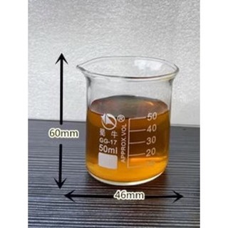 Cốc thủy tinh 500ml chia vạch, thiết kế có mỏ rót tiện lợi