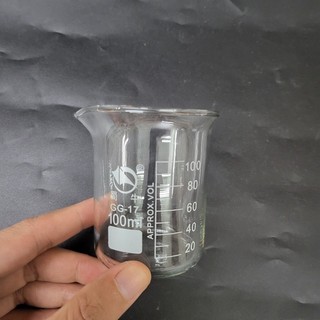 Cốc thủy tinh 250ml chia vạch, có mỏ rót tiện lợi