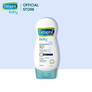 [Date 04.23] Sữa tắm dưỡng ẩm dành cho bé Cetaphil Baby Moisturizing Wash&Bath 230ml