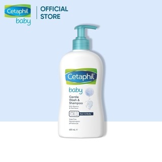 Sữa tắm gội dịu nhẹ cho bé Cetaphil Baby Gentle Wash & Shampoo 400ml