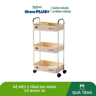 [Gift] Kệ mèo 3 tầng đa năng có bánh xe