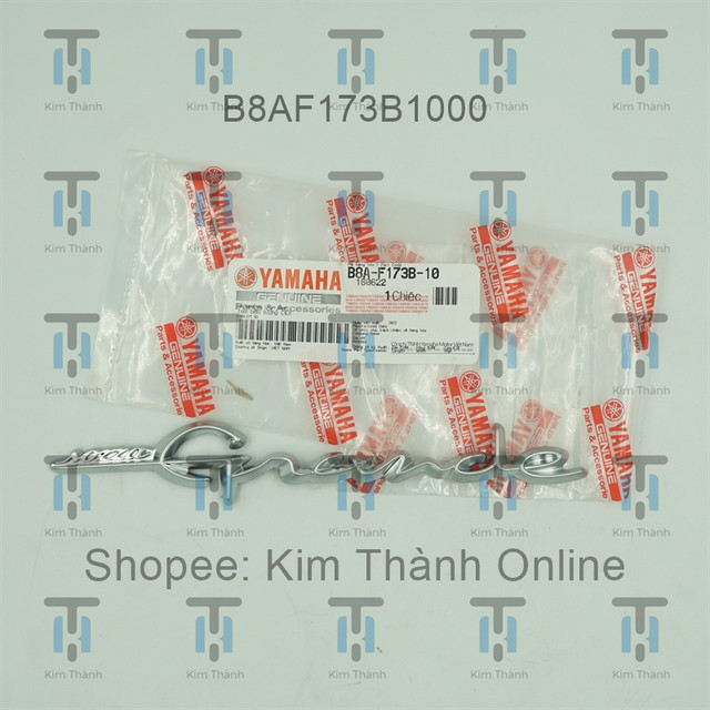 Tem ốp sườn Grande 2019 Yamaha VN _ B8AF173B, B8AF174B