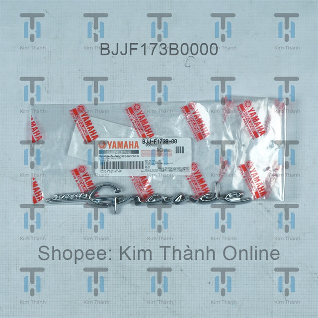 Tem ốp sườn Grande 2022 Yamaha VN _ BJJF173B, BJJF174B