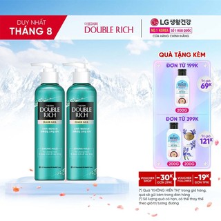 Combo 2 Gel tạo kiểu tóc Double Rich Giữ nếp uốn tóc