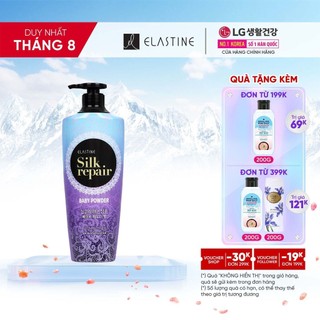 Dầu gội chăm sóc và nuôi dưỡng tóc Elastine Silk Repair - Hương Phấn Em Bé