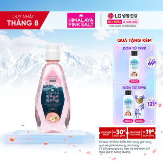 Nước súc miệng Hương Hoa Bạc Hà chứa muối hồng Himalaya và Muối tre Bamboo Salt 320ml