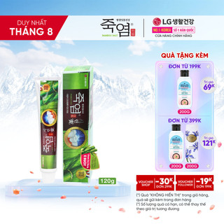 Kem đánh răng Bamboo Salt Muối Tre Chăm Sóc Răng Ê Buốt 120g
