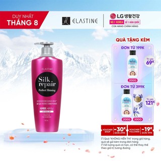 Kem xả nuôi dưỡng tóc Elastine Silk Repair Perfect Shining Gold Silk 550ml